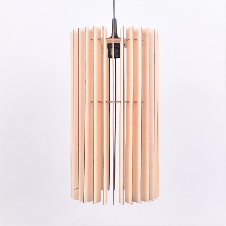 lampa sufitowa drewno